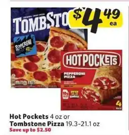 Winn Dixie Hot Pockets or Tombstone Pizza offer