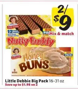 Winn Dixie Little Debbie Big Pack offer