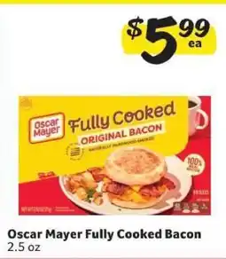 Winn Dixie Oscar Mayer Fully Cooked Bacon offer