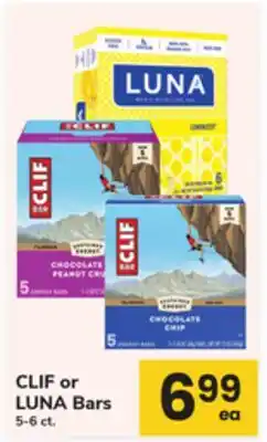 ACME CLIF or LUNA Bars offer