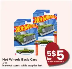 ACME Hot Wheels Basic Cars offer