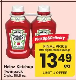ACME Heinz Ketchup Twinpack offer