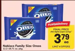 ACME Nabisco Family Size Oreos offer