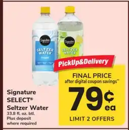 ACME Signature SELECT Seltzer Water offer
