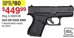 Dunham's Sports G43 OR G43X 9MM offer