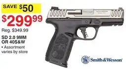 Dunham's Sports SD 2.0 9MM OR 40S & W offer
