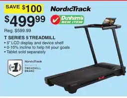 Dunham's Sports T SERIES 5 TREADMILL offer