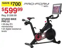 Dunham's Sports STUDIO BIKE PRO 22 offer