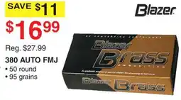 Dunham's Sports BLAZER 380 AUTO FMJ offer