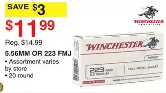 Dunham's Sports 5.56MM OR 223 FMJ offer