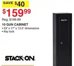 Dunham's Sports STACK-ON 10 GUN CABINET offer