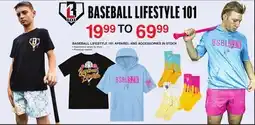 Dunham's Sports BASEBALL LIFESTYLE 101 APPAREL AND ACCESSORIES IN STOCK offer