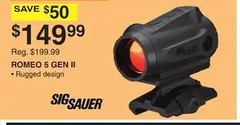 Dunham's Sports SIG SAUER ROMEO 5 GEN II offer