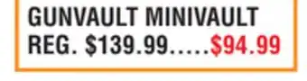 Dunham's Sports GUNVAULT MINIVAULT offer
