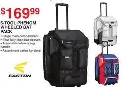 Dunham's Sports 5-TOOL PHENOM WHEELED BAT PACK offer