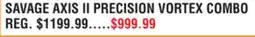 Dunham's Sports SAVAGE AXIS II PRECISION VORTEX COMBO offer