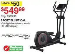 Dunham's Sports SPORT ELLIPTICAL offer
