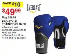 Dunham's Sports EVERLAST PRO-STYLE TRAINING GLOVES offer