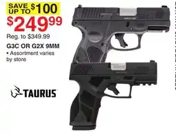 Dunham's Sports G3C OR G2X 9MM offer
