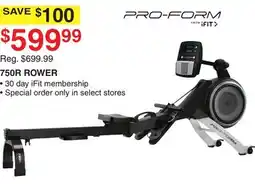Dunham's Sports 750R ROWER offer