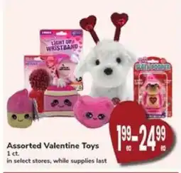 Safeway Assorted Valentine Toys offer