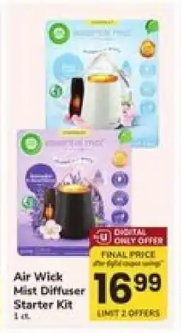 Safeway Air Wick Mist Diffuser Starter Kit offer
