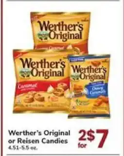 Safeway Werther's Original or Reisen Candies offer