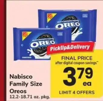 Nabisco Family Size Oreos