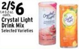 Met Foodmarkets Crystal Light Drink Mix offer