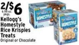 Met Foodmarkets Kellogg's Homestyle Rice Krispies Treats offer