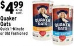 Met Foodmarkets Quaker Oats offer