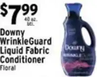 Met Foodmarkets Downy WrinkleGuard Liquid Fabric Conditioner offer