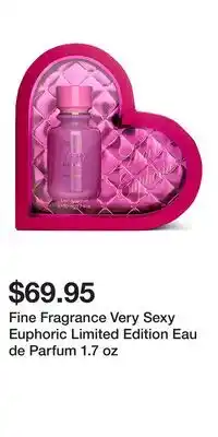 Victoria's Secret Fine Fragrance Very Sexy Euphoric Limited Edition Eau de Parfum 1.7 oz offer