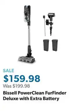 Sam's Club Bissell PowerClean FurFinder Deluxe with Extra Battery offer