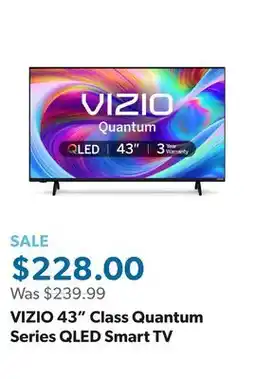 Sam's Club VIZIO 43 Class Quantum Series QLED Smart TV offer