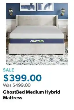 Sam's Club GhostBed Medium Hybrid Mattress offer