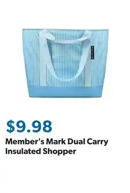 Sam's Club Member's Mark Dual Carry Insulated Shopper offer