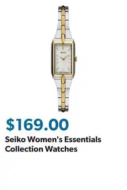 Sam's Club Seiko Women's Essentials Collection Watches offer