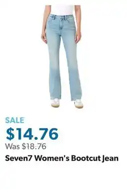 Sam's Club Seven7 Women's Bootcut Jean offer