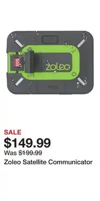 Cabela's Zoleo Satellite Communicator offer