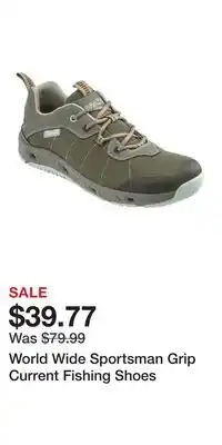Cabela's World Wide Sportsman Grip Current Fishing Shoes offer