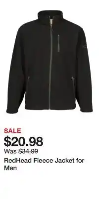 Cabela's RedHead Fleece Jacket for Men offer