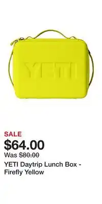 Cabela's YETI Daytrip Lunch Box - Firefly Yellow offer