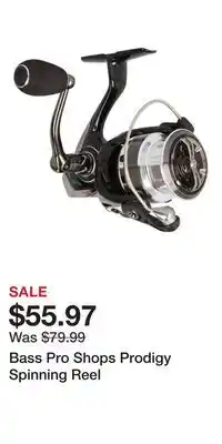 Cabela's Bass Pro Shops Prodigy Spinning Reel offer