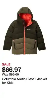 Cabela's Columbia Arctic Blast II Jacket for Kids offer