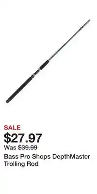 Cabela's Bass Pro Shops DepthMaster Trolling Rod offer