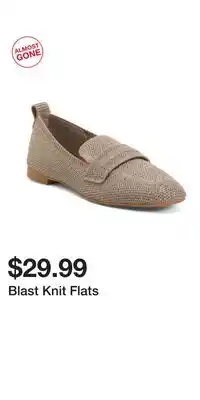 TJ Maxx Blast Knit Flats offer