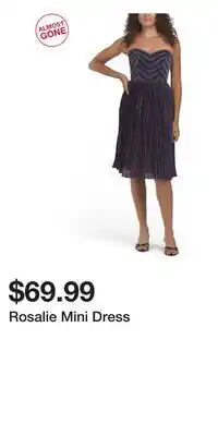 TJ Maxx Rosalie Mini Dress offer