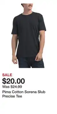 TJ Maxx Pima Cotton Sorena Slub Precise Tee offer