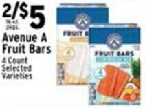 Met Foodmarkets Avenue A Fruit Bars offer